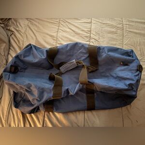 Blue Duffel Bag